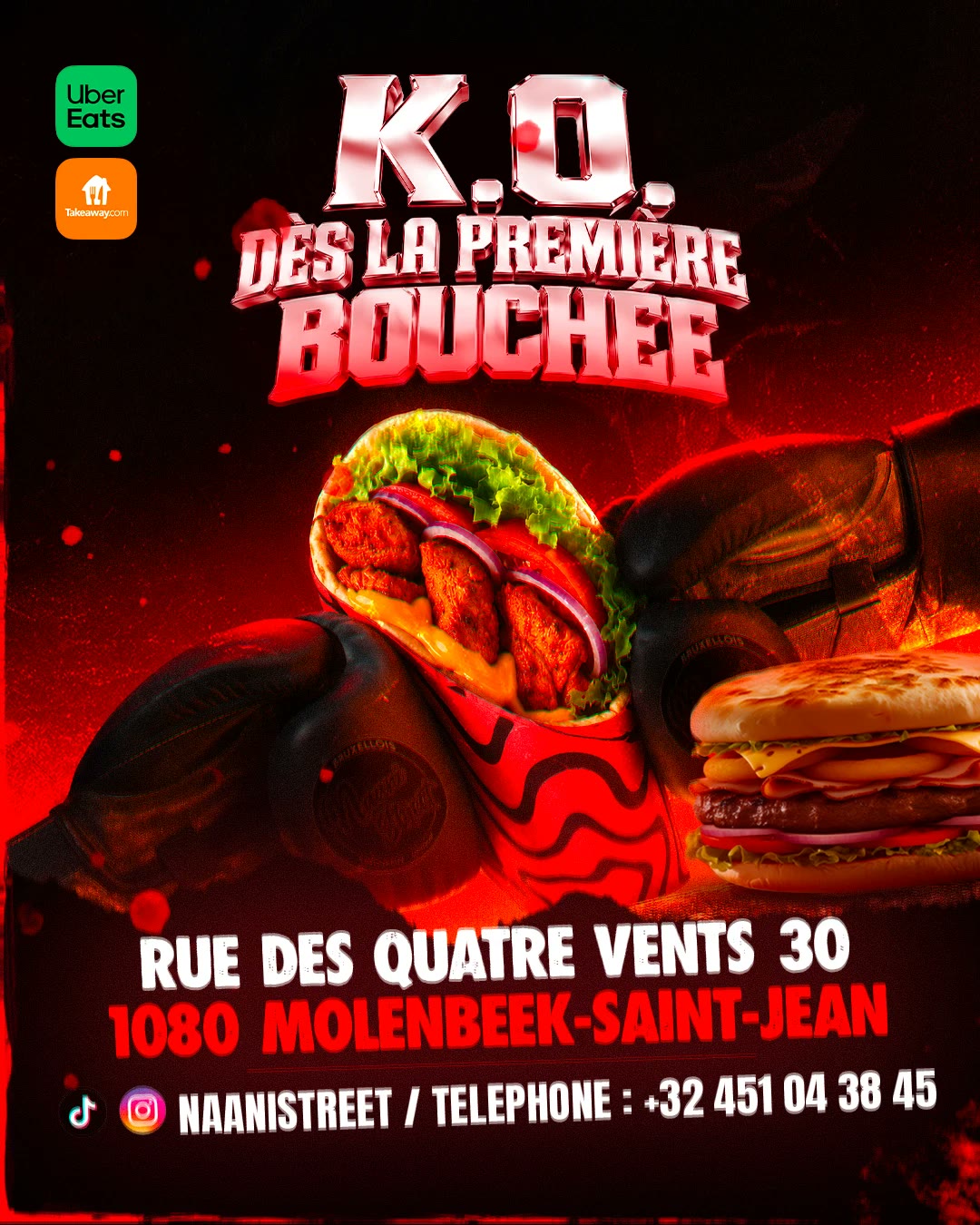 Post K.O. dès la première bouchée